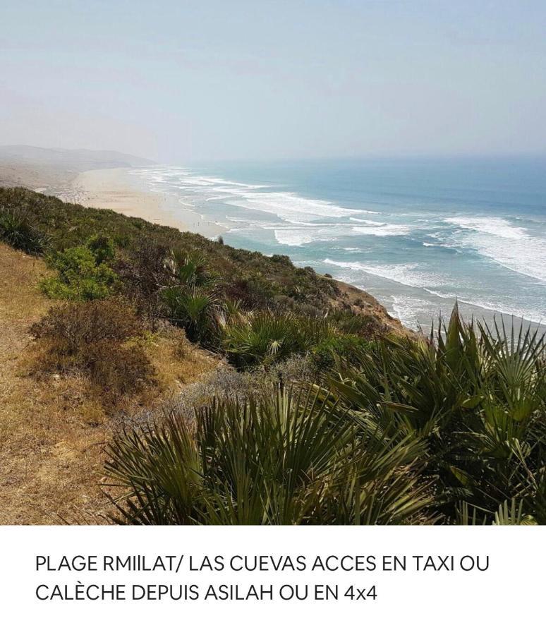 Tanger/Asilah: Appart 50M2 Face Mer Et Piscines, 5 Places, Tout Equipe+Wifi+Clim Apartment Briech Luaran gambar