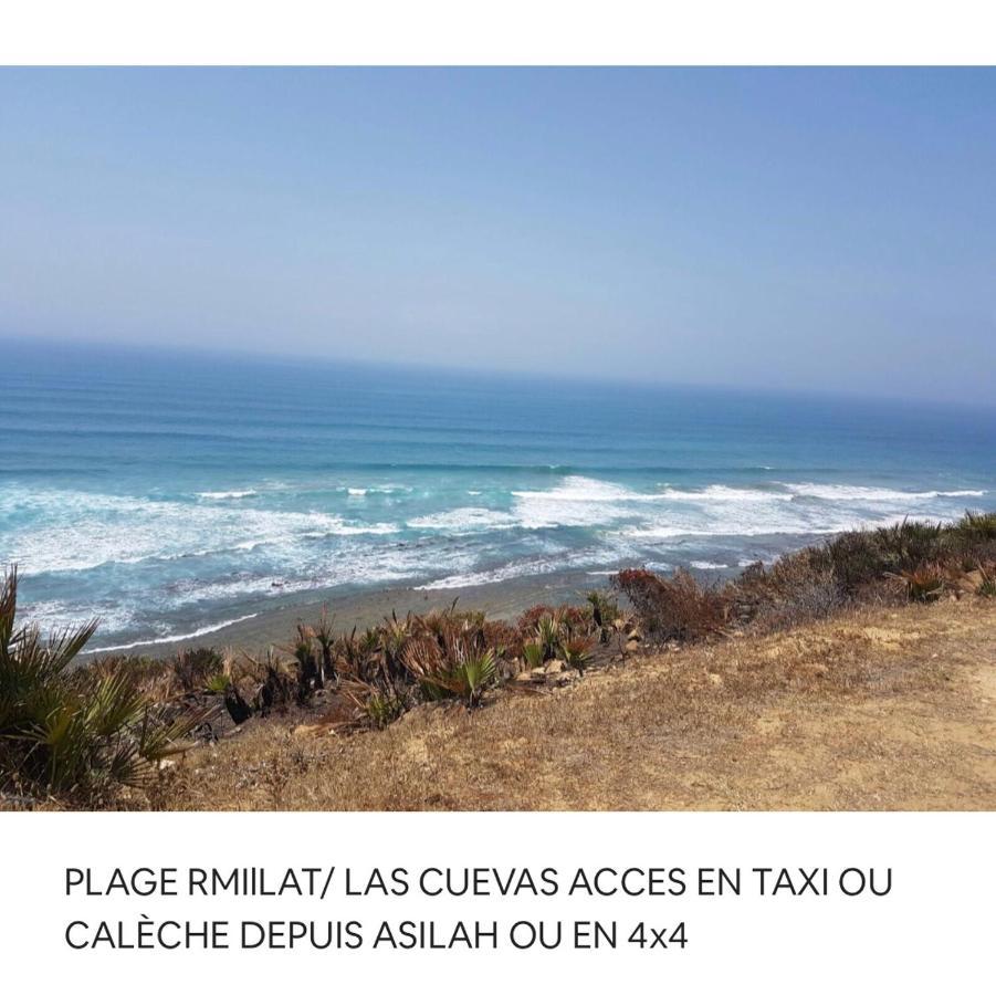 Tanger/Asilah: Appart 50M2 Face Mer Et Piscines, 5 Places, Tout Equipe+Wifi+Clim Apartment Briech Luaran gambar