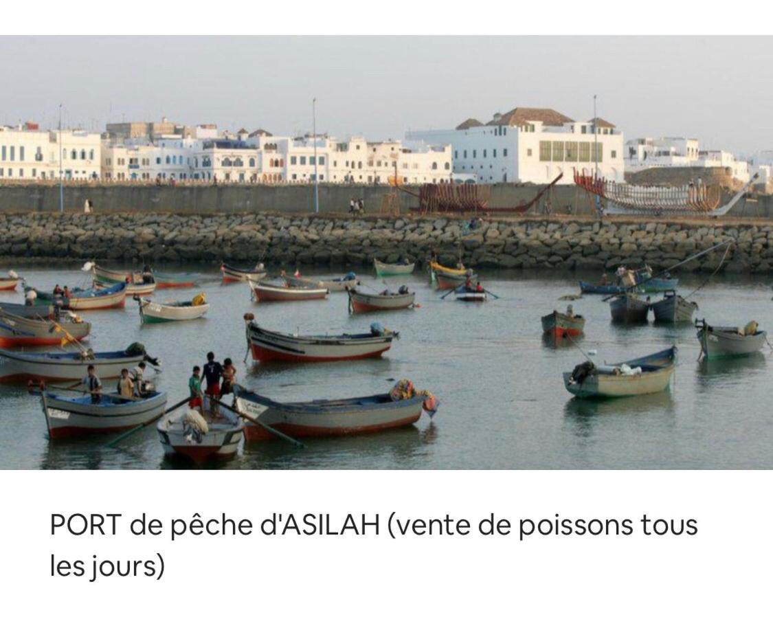 Tanger/Asilah: Appart 50M2 Face Mer Et Piscines, 5 Places, Tout Equipe+Wifi+Clim Apartment Briech Luaran gambar