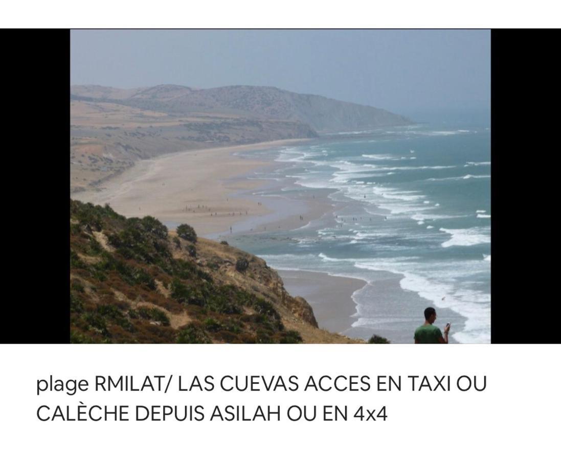 Tanger/Asilah: Appart 50M2 Face Mer Et Piscines, 5 Places, Tout Equipe+Wifi+Clim Apartment Briech Luaran gambar