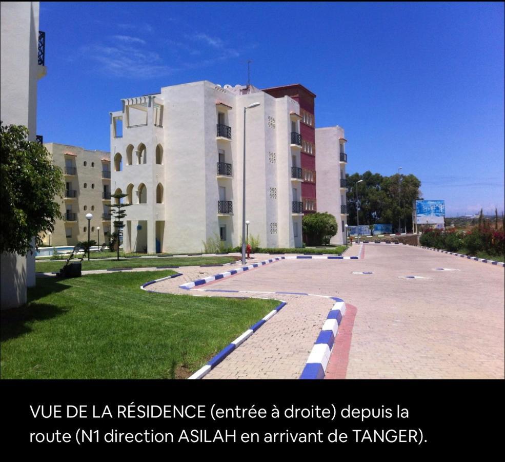 Tanger/Asilah: Appart 50M2 Face Mer Et Piscines, 5 Places, Tout Equipe+Wifi+Clim Apartment Briech Luaran gambar